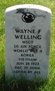  Wayne Francis Welling
