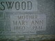  Mary Ann <I>Presswood</I> Presswood