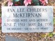  Eva Lee <I>Childers</I> McKeirnan
