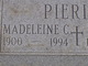  Madeleine Inez <I>Collins</I> Pierick