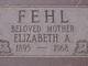  Elizabeth A Fehl