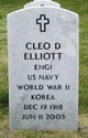 Cleo Darrel Elliott - Obituary