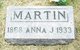  Anna J. <I>Smith</I> Martin