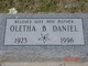 Oletha Bernice <I>Creek</I> Daniel