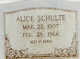  Alice A. <I>Muennink</I> Schulte