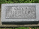  Mary Rebecca <I>Perry</I> Hunter