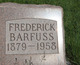  Frederick Barfuss