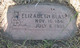  Elizabeth <I>Lerch</I> Blaser