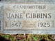  Jane Gibbins