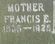  Francis Elizabeth “Fannie” <I>Atkinson</I> Hatch