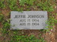  Jeffie Johnson