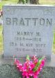  Ida May <I>Neff</I> Bratton