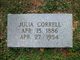  Julia Victoria <I>Casteel</I> Correll
