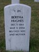  Bertha Hughes