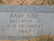  Baby Girl Hendricks