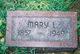  Mary L. <I>Speer</I> Root