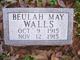  Beulah Mae Walls