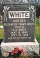  Martha Elizabeth <I>Yount</I> White