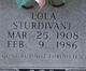  Lola Sturdivant