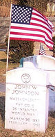 Pvt John W Johnson