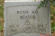  Milton Ray Meador