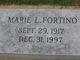  Marie <I>Longston</I> Fortino