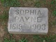  Sophia <I>Wittenburg</I> Payne