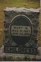  Mary W. <I>Short</I> Childress