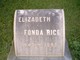  Elizabeth Ann <I>Fonda</I> Rice