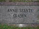  Annie <I>Stantz</I> Clasen