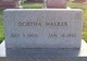  Dortha C. <I>Johnson</I> Walker