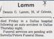  Dennis Glen Lamm
