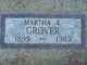  Martha <I>Tiedtke</I> Grover