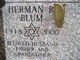  Herman Robert Blum