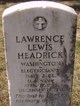   Lawrence Lewis <I> </I> Headrick