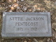  Martha Jenetta “Nettie” <I>Jackson</I> Pentecost
