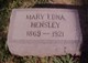  Mary Edna <I>Rudy</I> Hensley