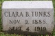  Clara B. <I>Wahl</I> Tunks