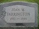  Joan M. Farrington
