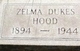  Zelma Margaret <I>Dukes</I> Hood