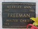  Merrilee Ann <I>Freeman</I> Dooley