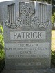  Thomas A. Patrick