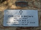 Christie D. Brown Photo