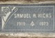  Samuel Arthur Hicks