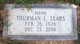  Thurman L “Teenie” Sears