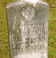 Rev Andrew Jefferson Richardson