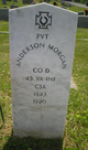 Pvt Anderson Morgan