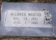  Mildred Wilcox
