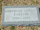  Gertrude Susan <I>Adkins</I> Taylor
