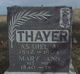 Pvt Asahel M. “Tuck” Thayer